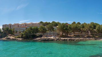 Plage, yoga sur la plage