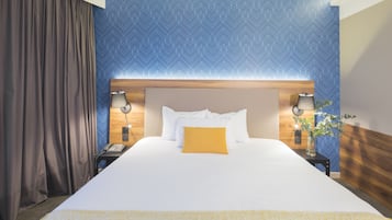 Literie de qualité supérieure, coffres-forts dans les chambres, bureau