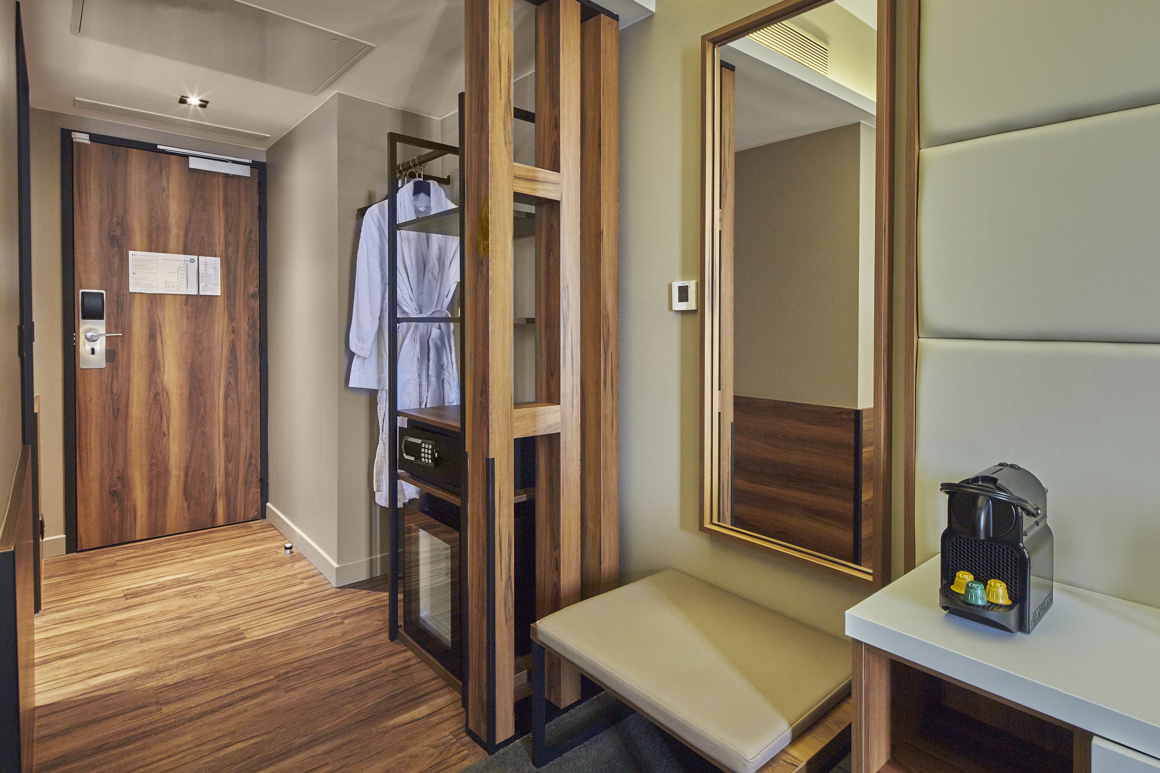 premium bedding, in-room safe, desk, blackout curtains