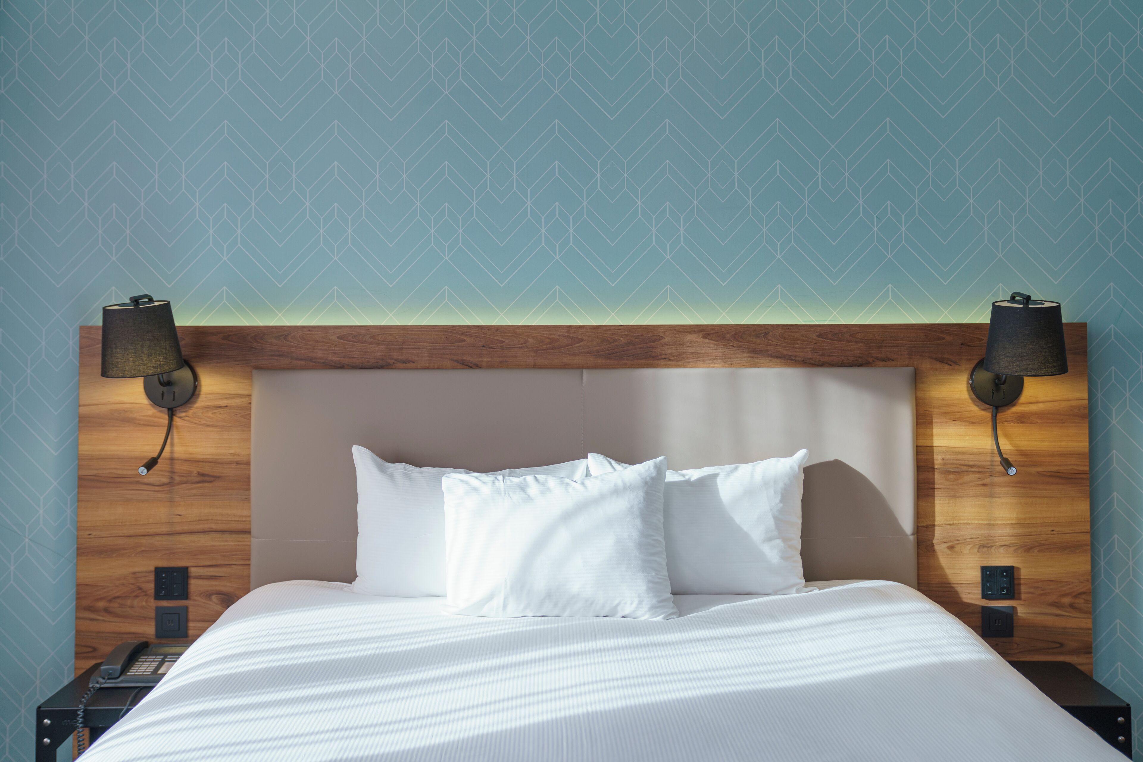 premium double room | premium bedding, in-room safe, desk, blackout curtains