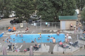 Seasonal outdoor pool