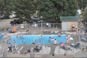 Seasonal outdoor pool