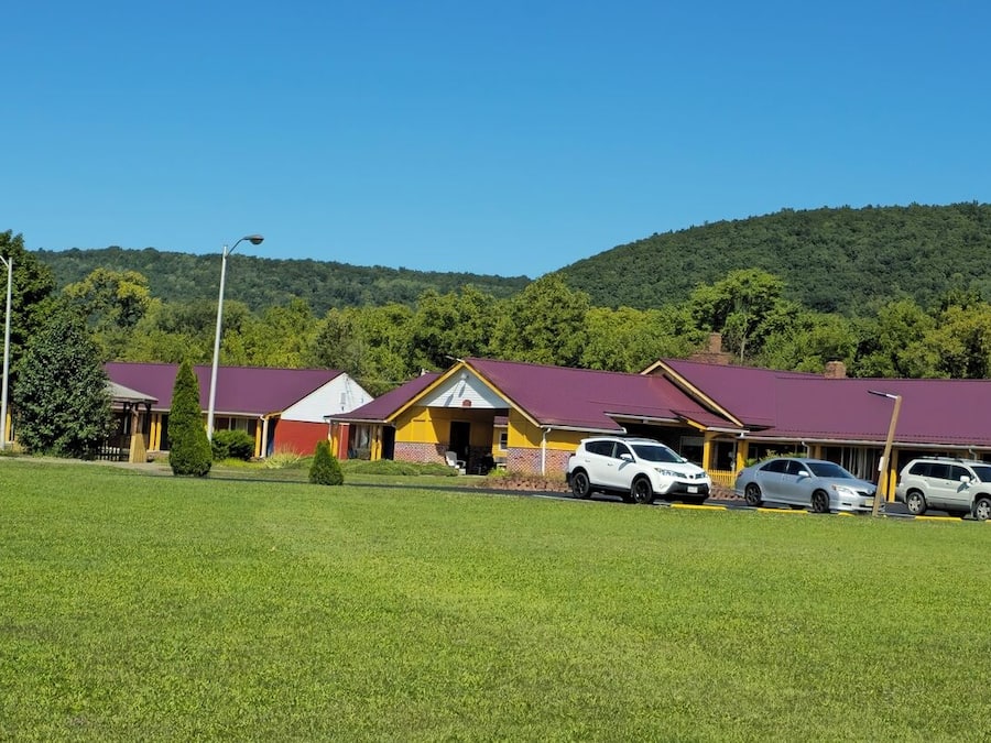 Fassade der Unterkunft