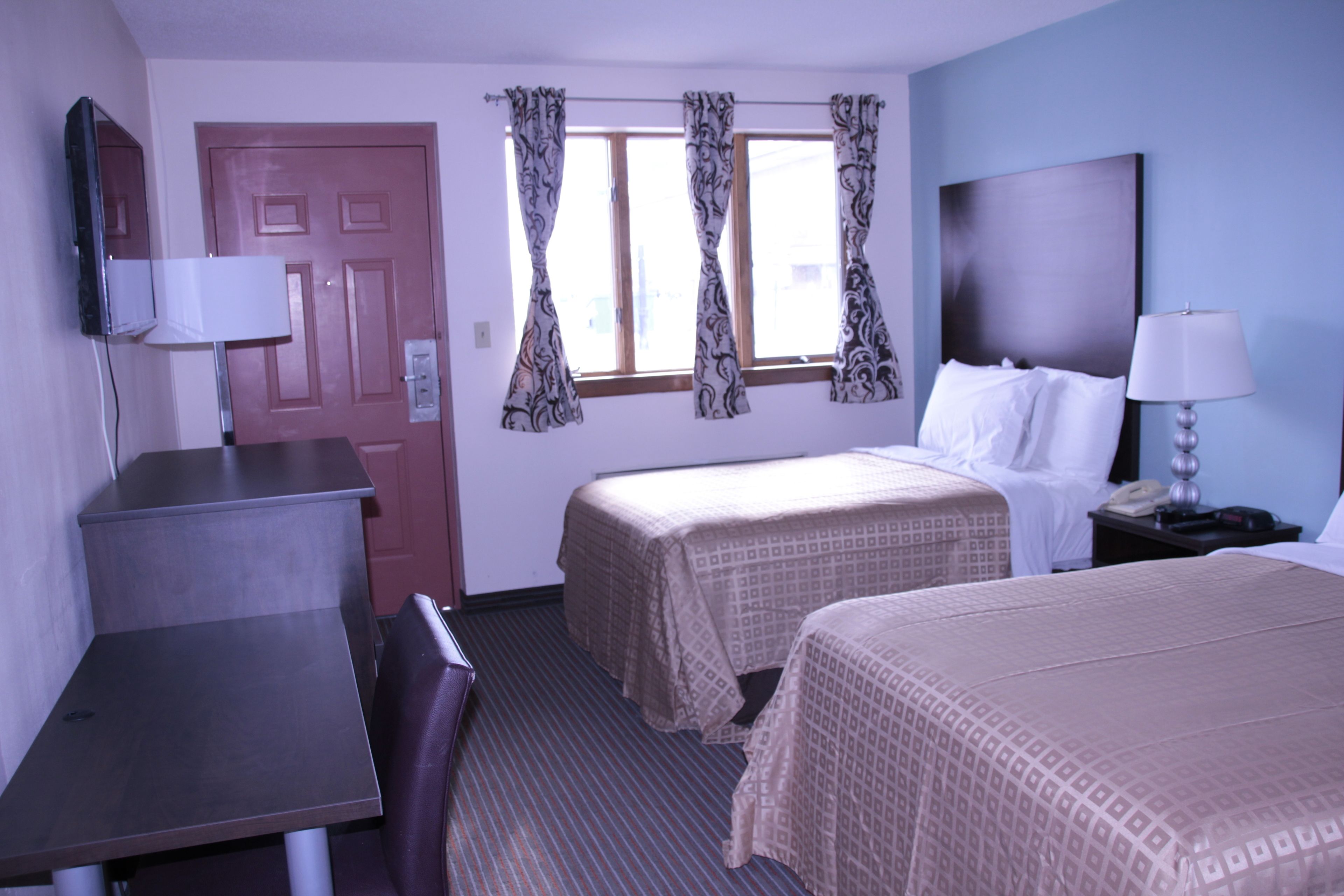 Desk, iron/ironing board, free WiFi, bed sheets