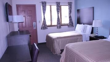 Desk, iron/ironing board, free WiFi, bed sheets