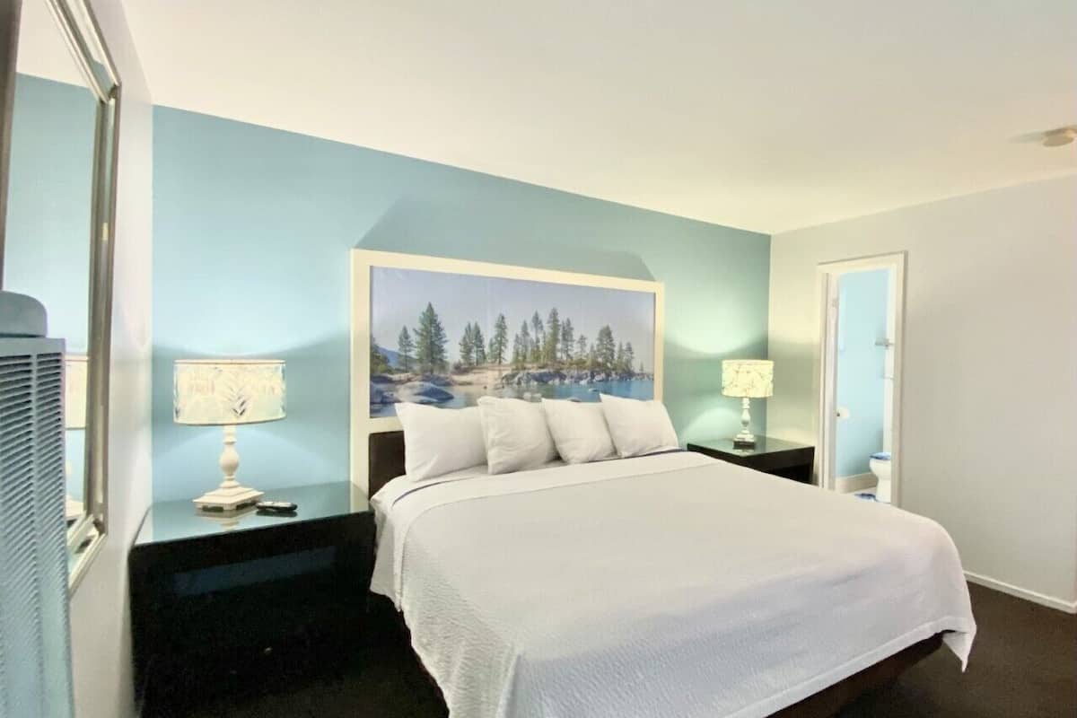 Family Room, Mountain View | Select Comfort beds, individually decorated, desk, blackout drapes