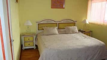 Down duvets, pillow-top beds, blackout curtains, free WiFi