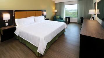 Habitación estándar, 1 cama King size | Ropa de cama de alta calidad y edredón