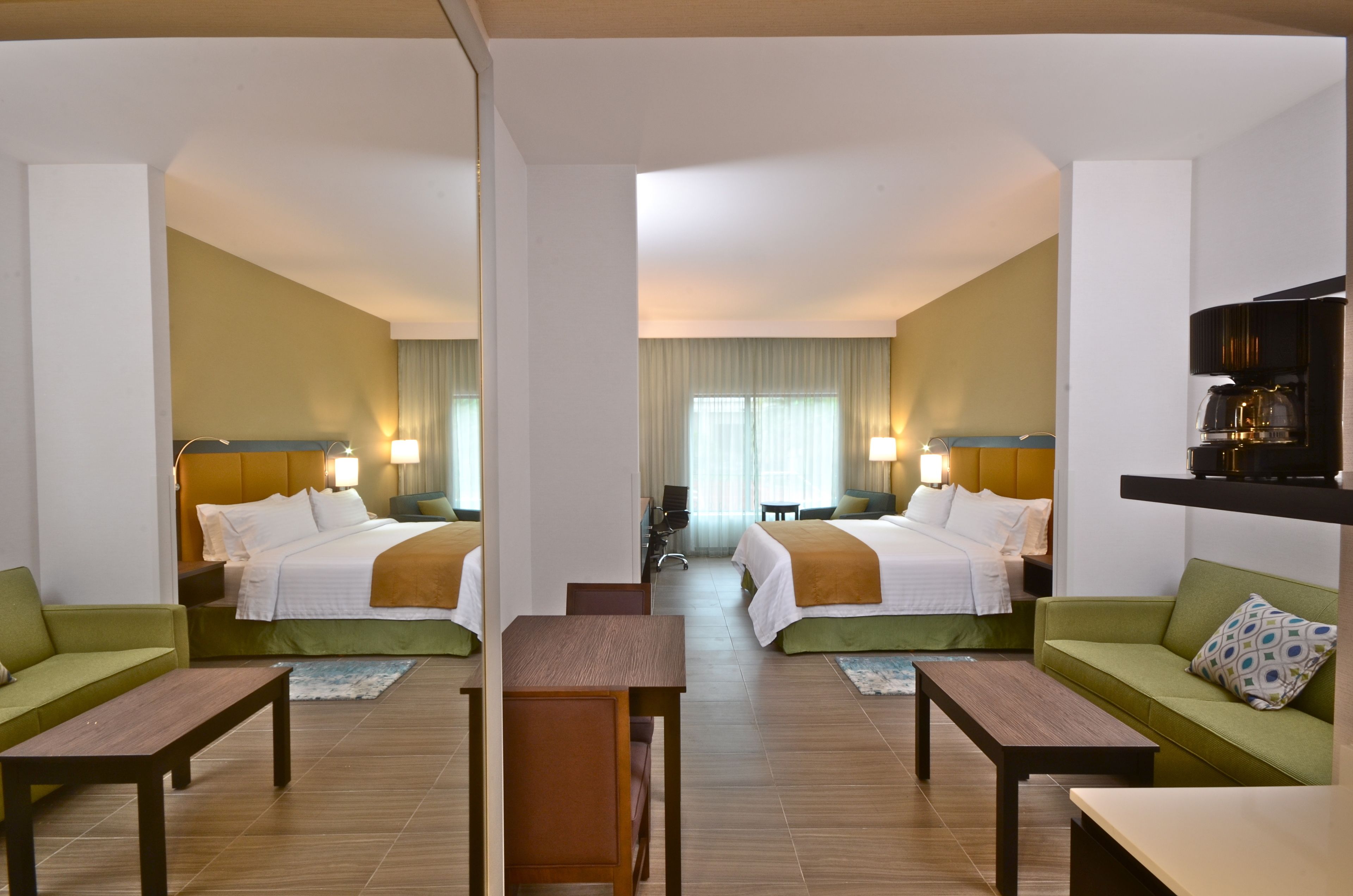 suite, 1 king bed (living) | 1 bedroom, premium bedding, down duvets, in-room safe