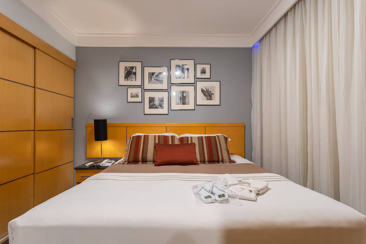 Minibar, in-room safe, desk, blackout drapes