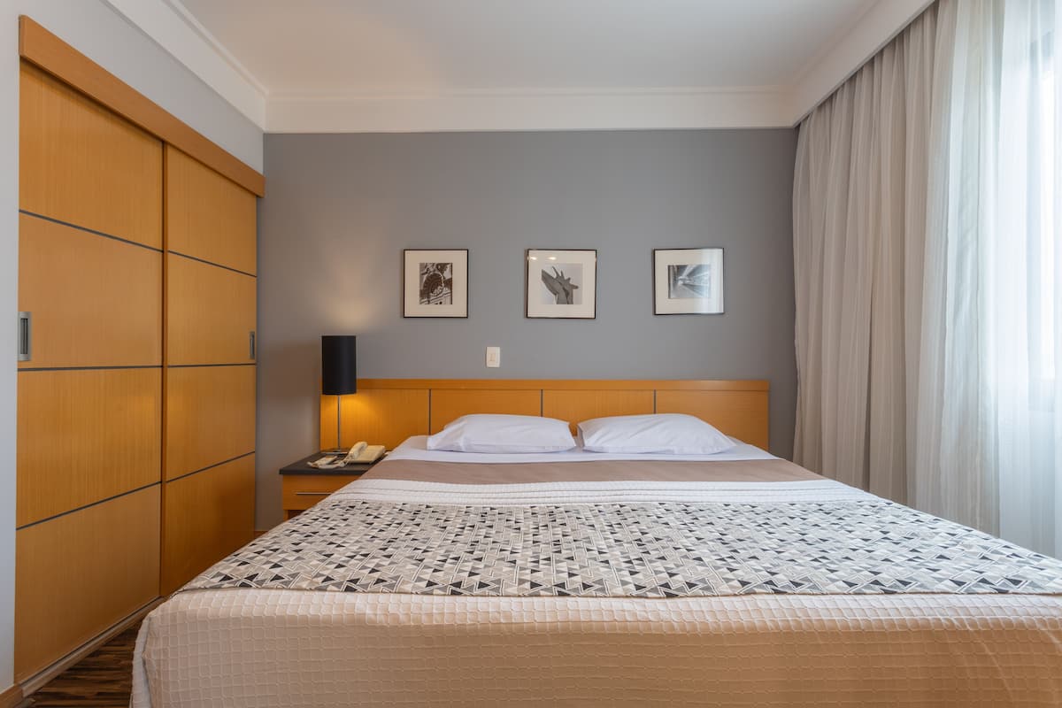 Minibar, in-room safe, desk, blackout drapes