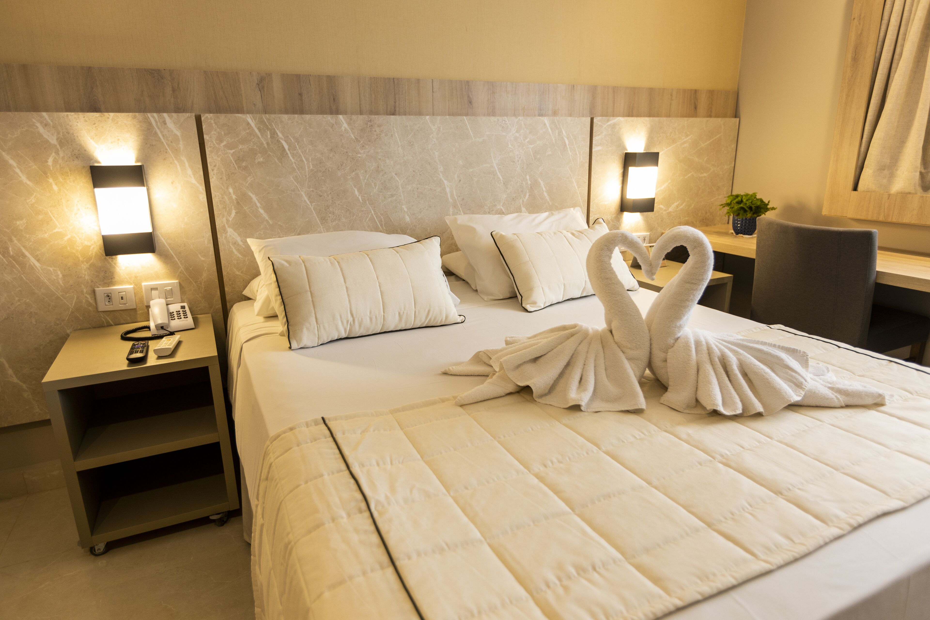 junior double room | 1 bedroom, minibar, in-room safe, desk