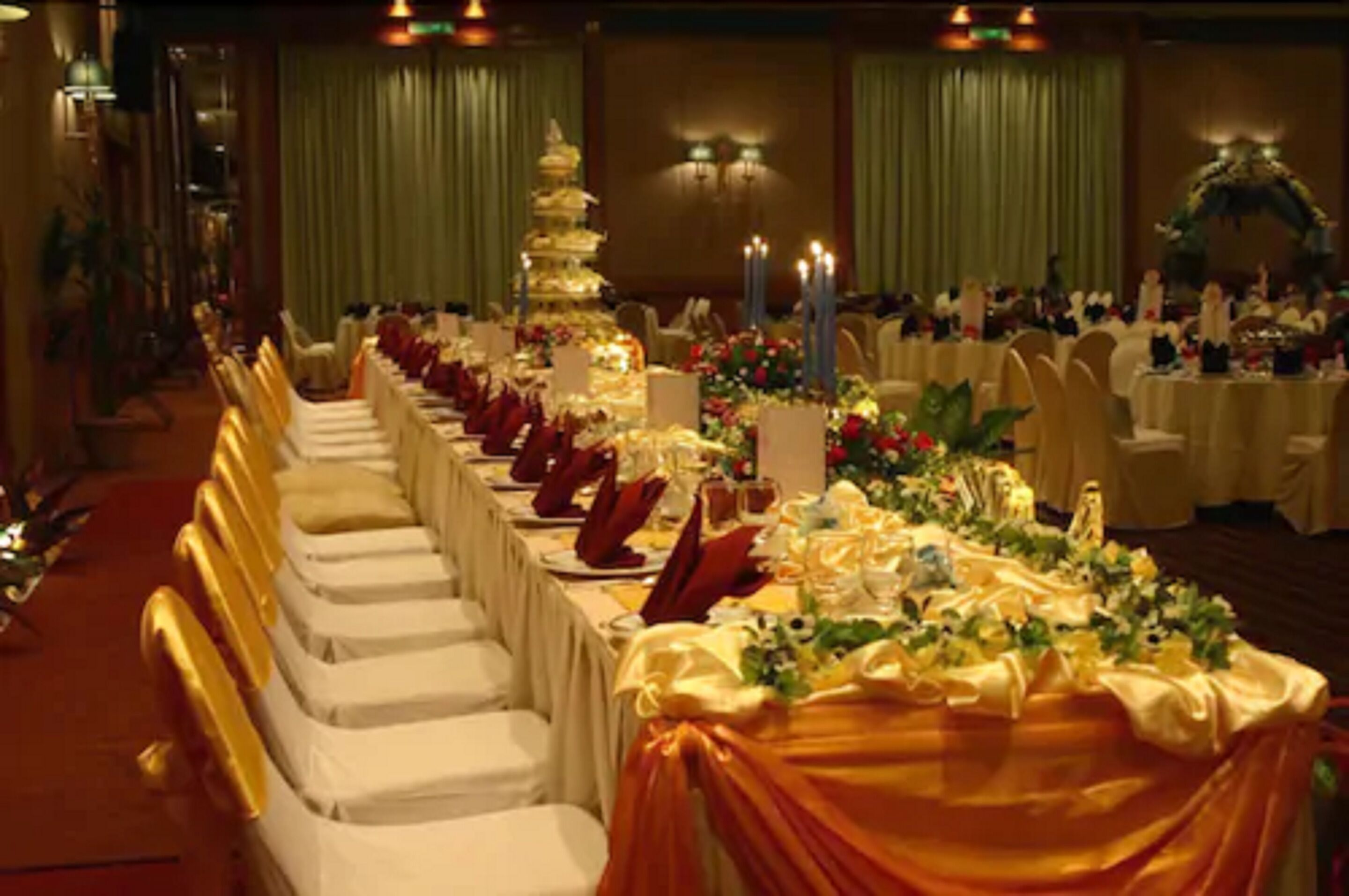 Indoor wedding