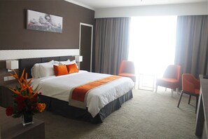 Rom – superior | Minibar, skrivebord, ekstrasenger (mot et tillegg) og wi-fi (inkludert)