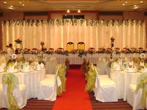 Indoor wedding
