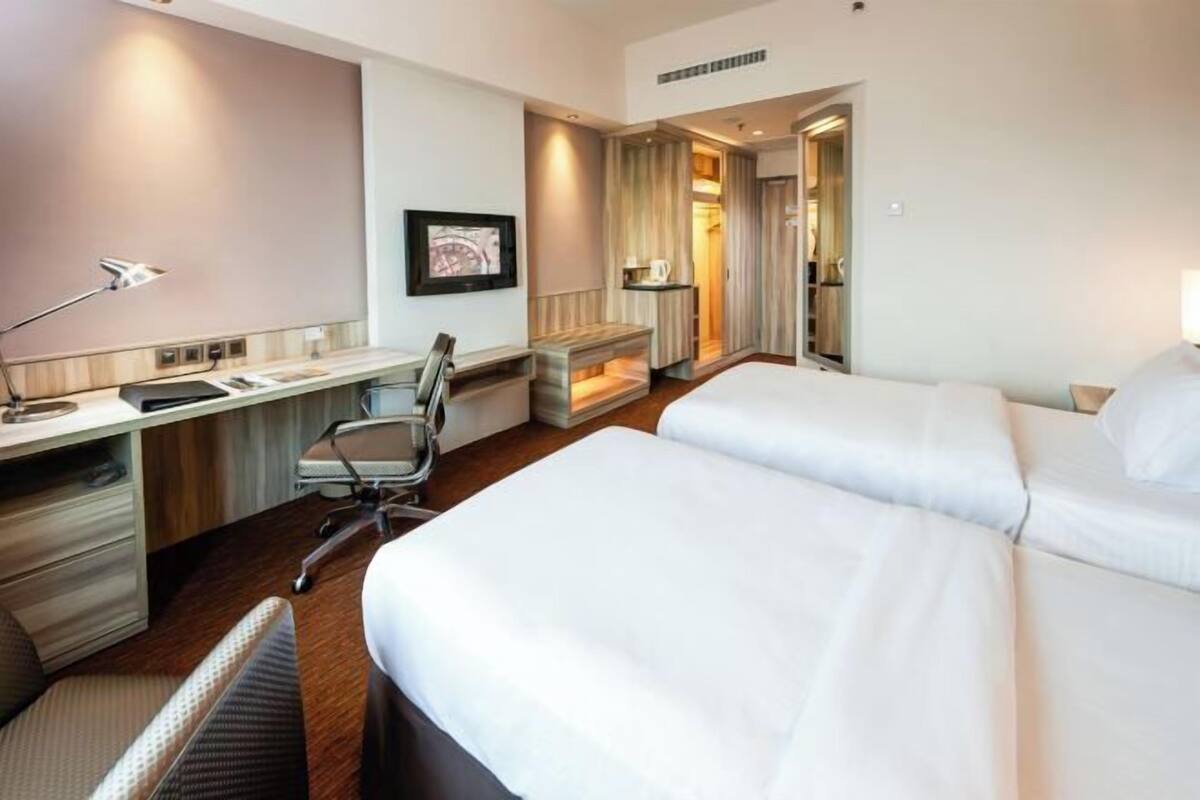 In-room safe, desk, iron/ironing board, free WiFi