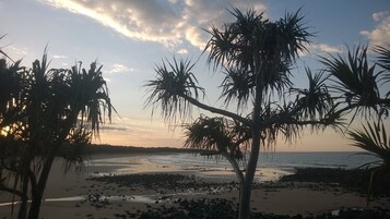 Private beach nearby