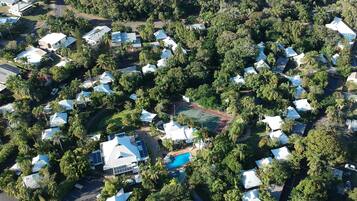 Private beach nearby