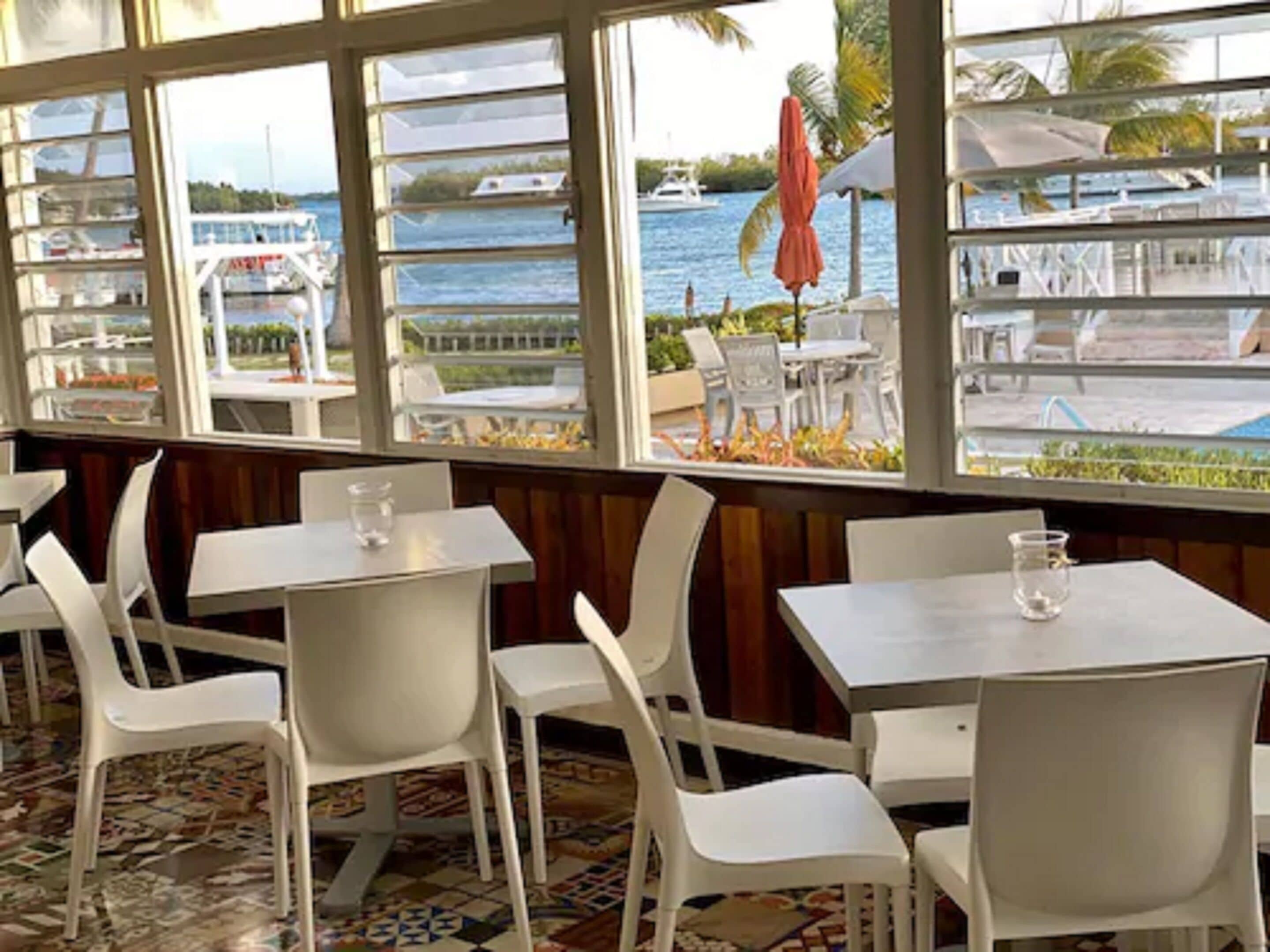 breakfast, lunch served; local and international cuisine, pool views