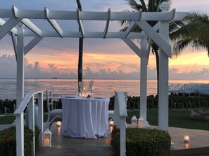 Área de bodas al aire libre