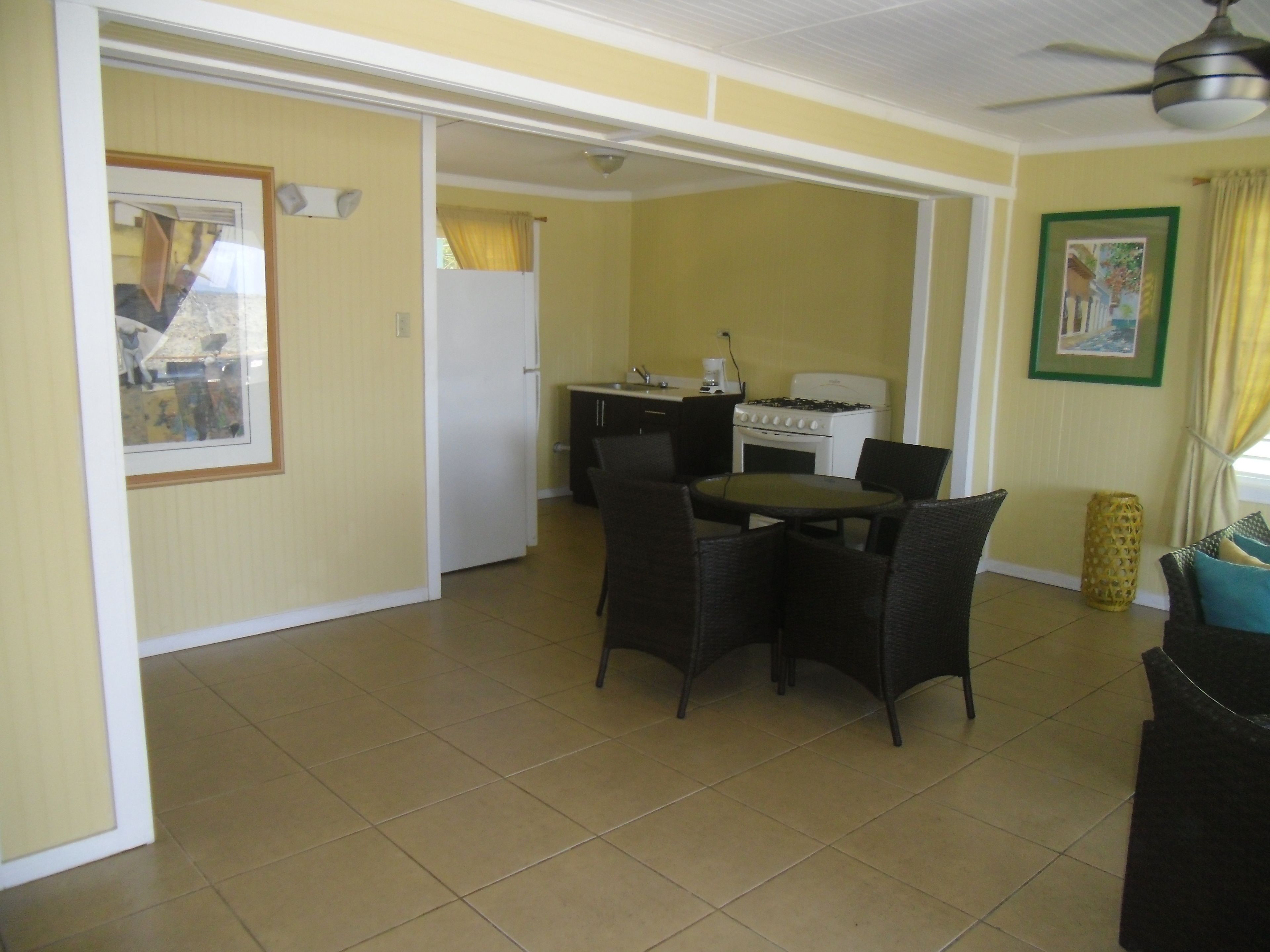 villa, 2 bedrooms, garden view | living area | lcd tv