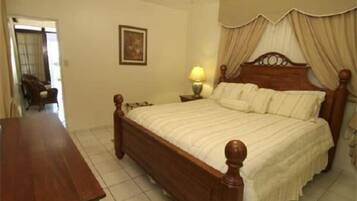 Individually decorated, individually furnished, iron/ironing board