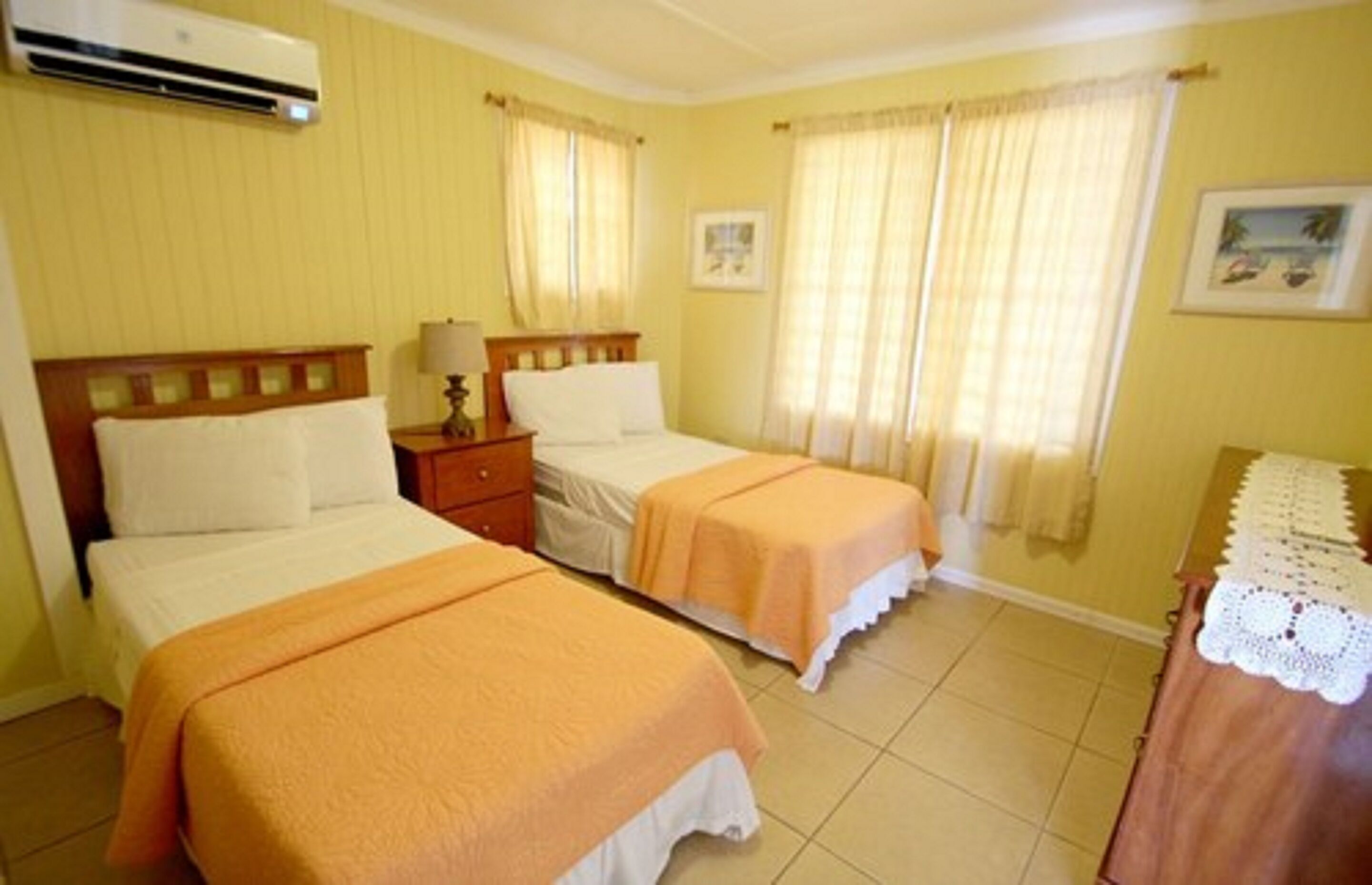 individually decorated, individually furnished, iron/ironing board