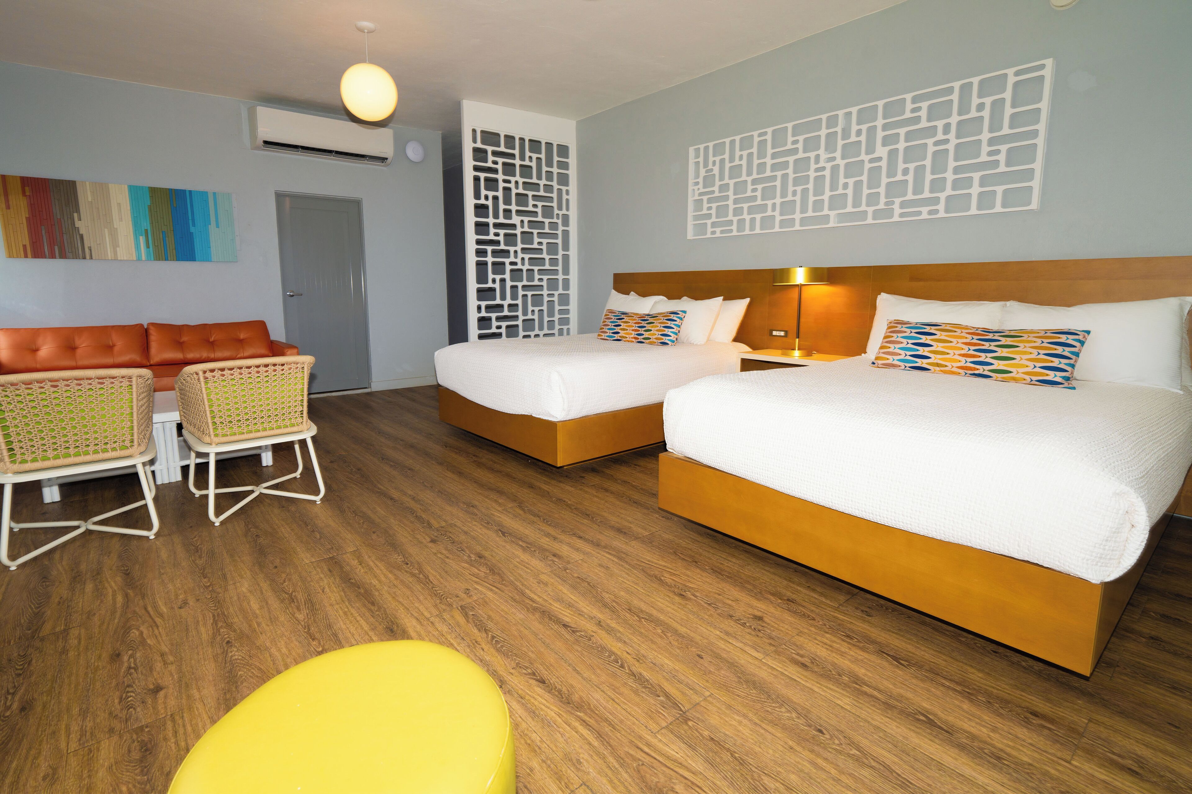 apartment, ocean view, beachfront | 1 bedroom, in-room safe, individually decorated, individually furnished