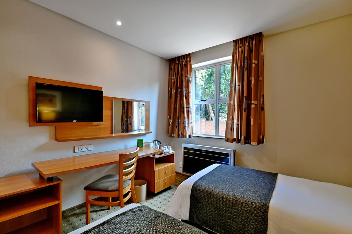 1 habitación y ropa de cama de alta calidad