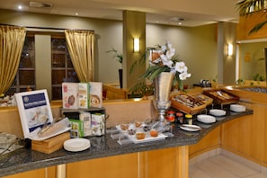 Buffet déjeuner (150 ZAR par personne)