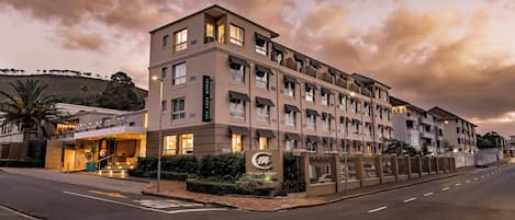 Fassade der Unterkunft