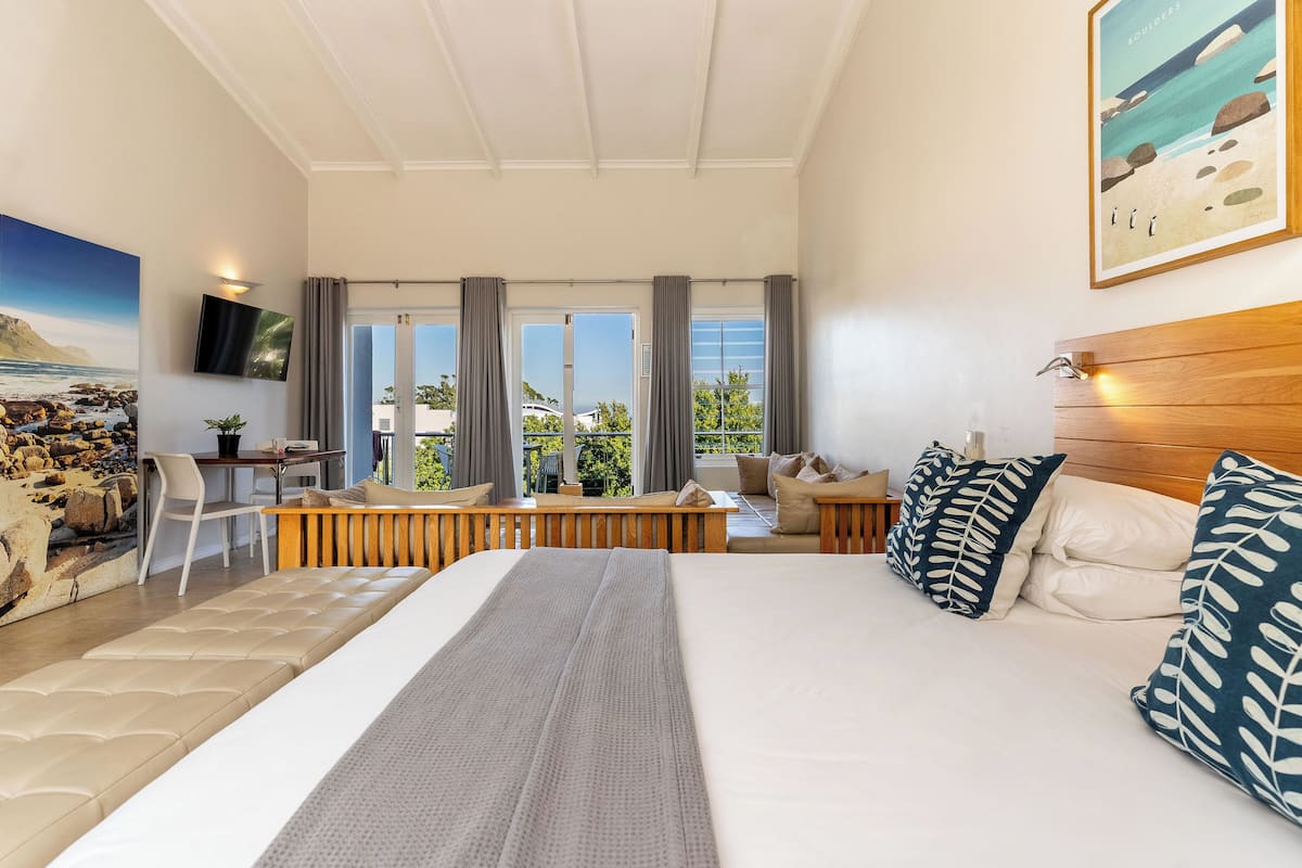 Beach Studios - Romantic Sea View Studio | Cofres nos quartos, Wi-Fi de cortesia, roupa de cama