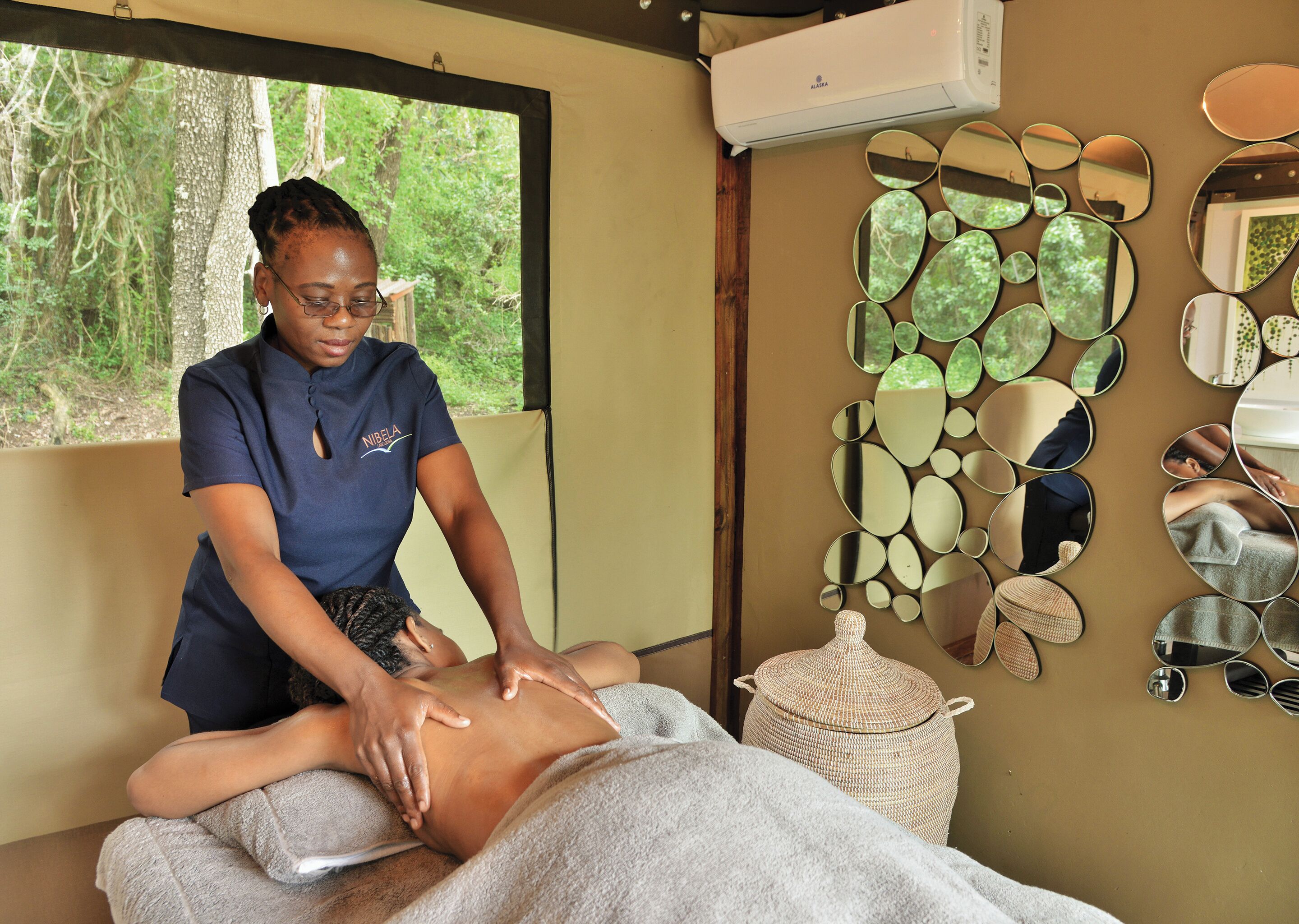 Body treatments, hot stone massages, Swedish massages, body wraps