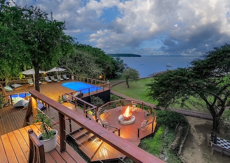 View from property. Malkoha Lake St. Lucia