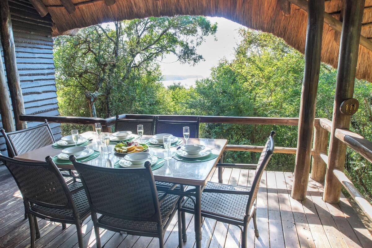 Familien-Ferienhaus | Ausblick vom Zimmer