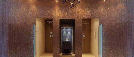 Sauna, steam room, aromatherapy, reflexology, 1 treatment room, massages