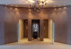 Sauna, steam room, aromatherapy, reflexology, 1 treatment room, massages