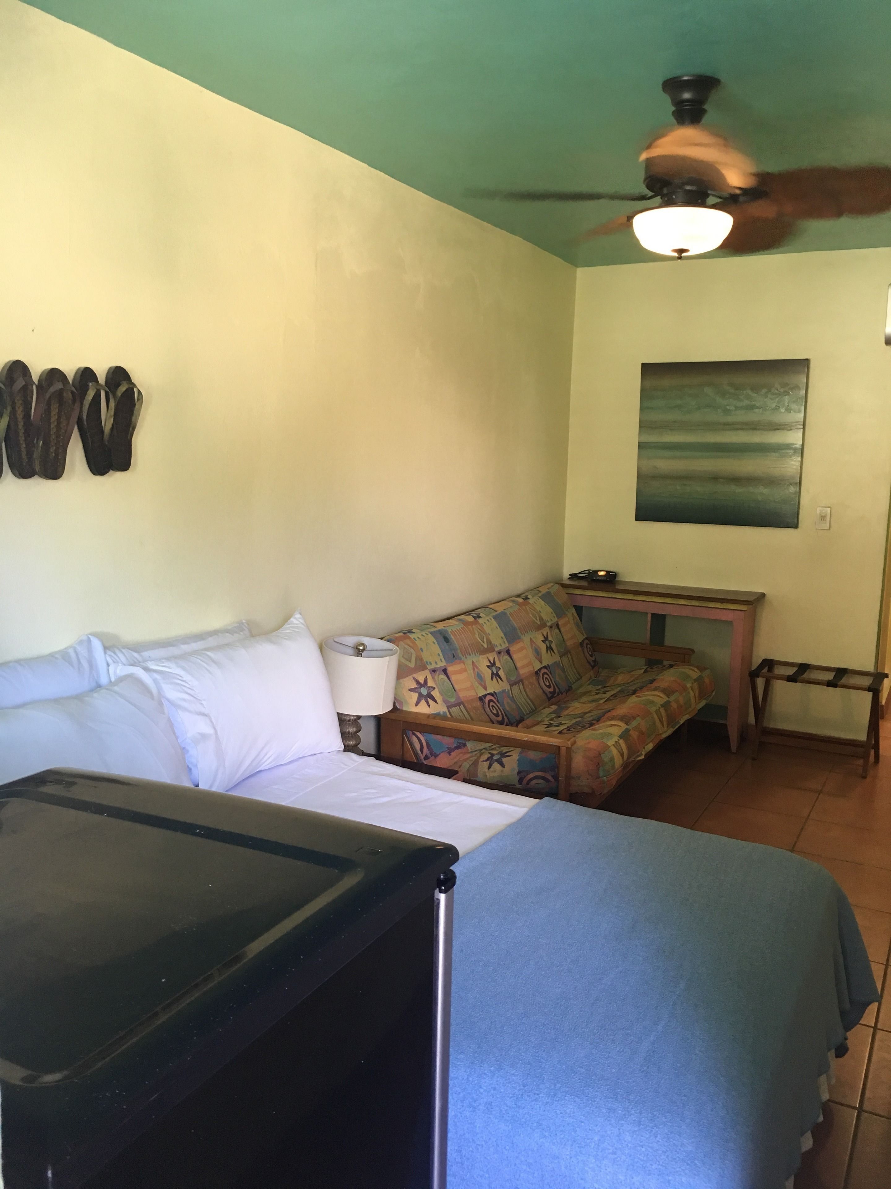 Room, 1 Double Bed with Sofa bed | Living area | 32-inch flat-screen TV with cable channels, TV, DVD player