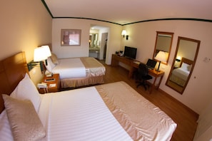 Standard Room, 2 Double Beds, Non Smoking | View from room
