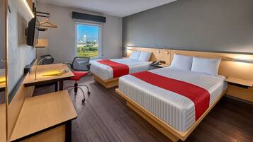 In-room safe, desk, blackout curtains, iron/ironing board