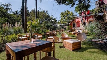 Área para banquetes al aire libre