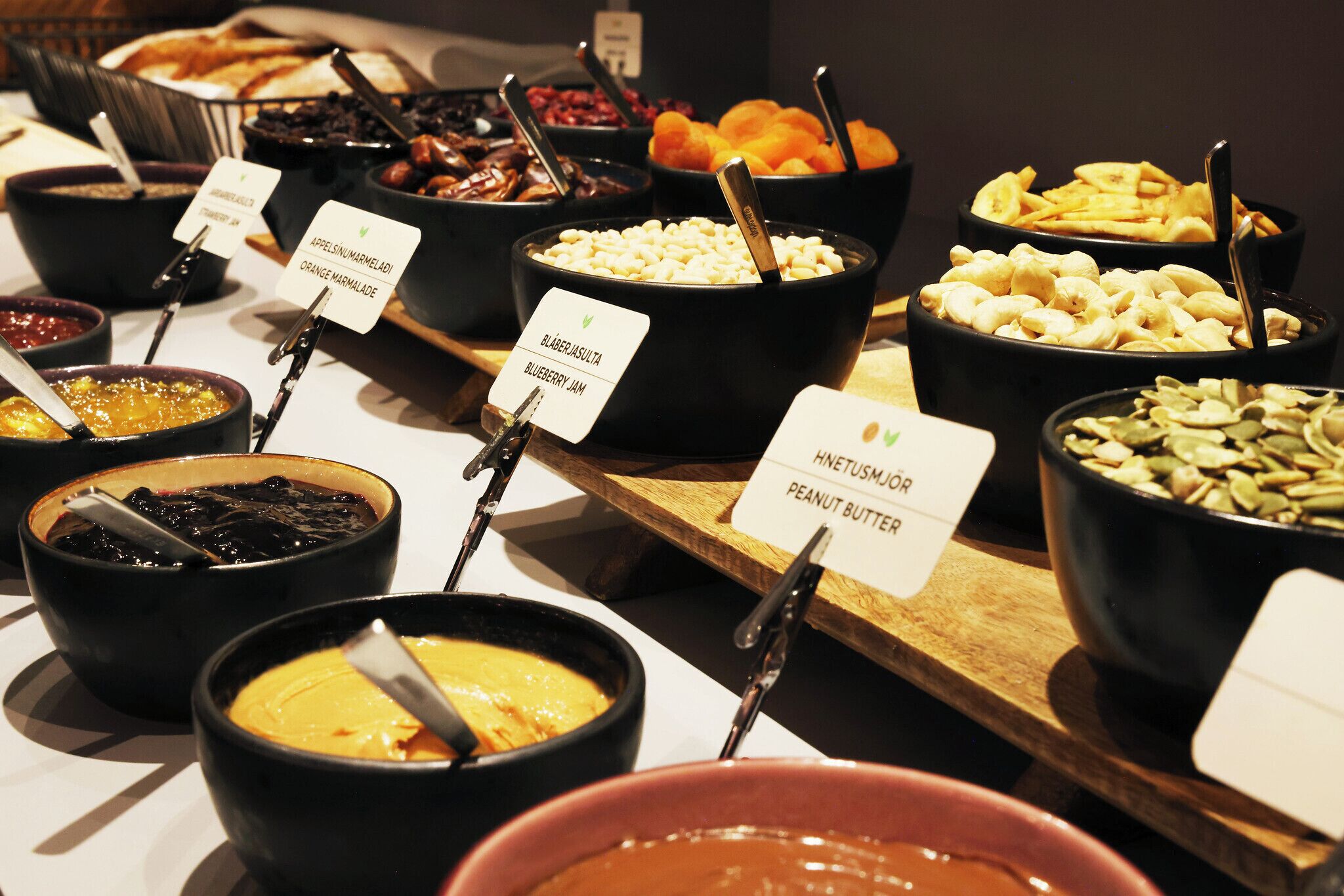 daily buffet breakfast (isk 3500 per person)