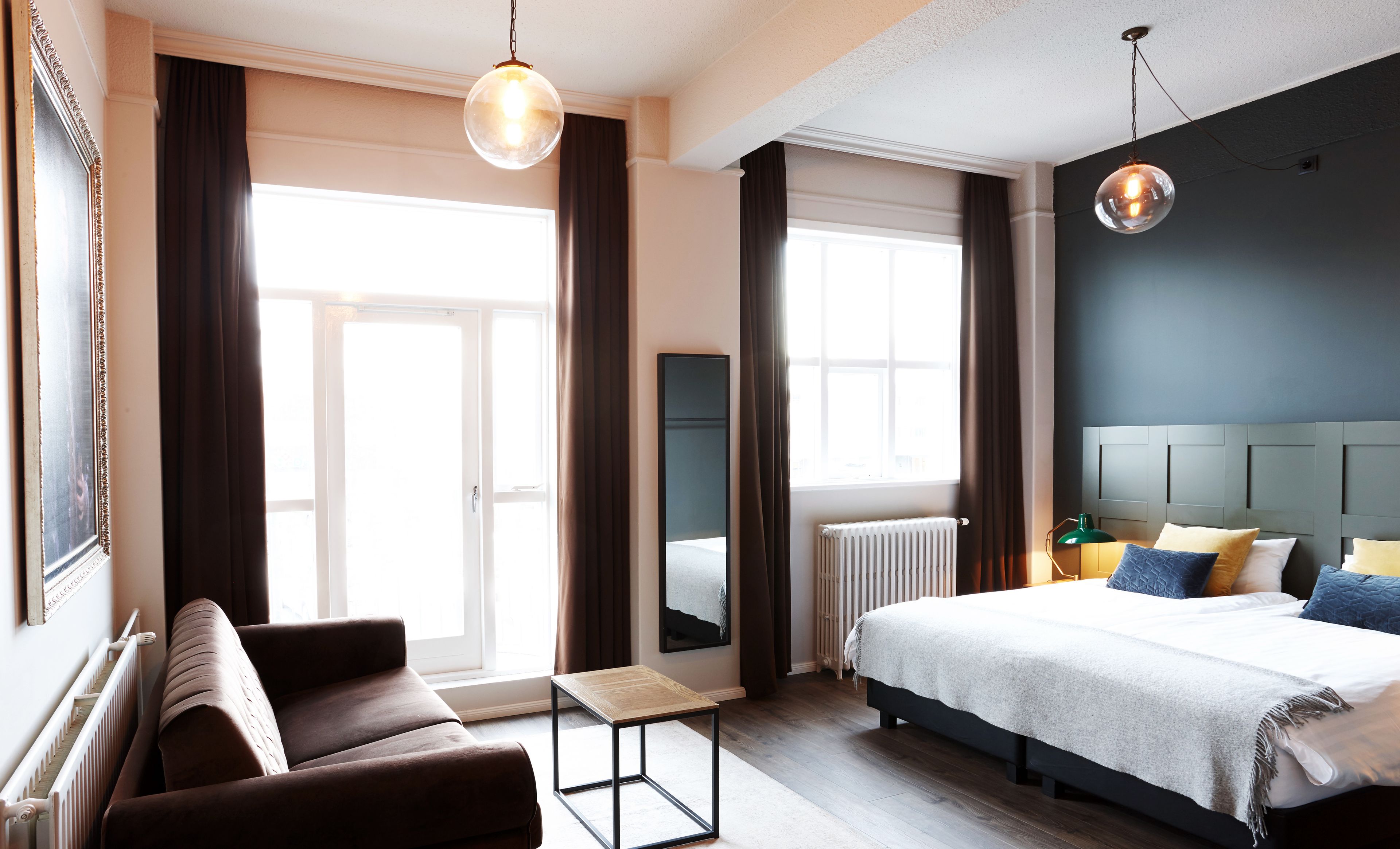 deluxe double room | in-room safe, desk, blackout curtains, iron/ironing board