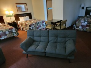 Executive Triple Room, Multiple Beds | Desk, blackout drapes, iron/ironing board, free WiFi - Wamego Inn and Suites (Wamego)