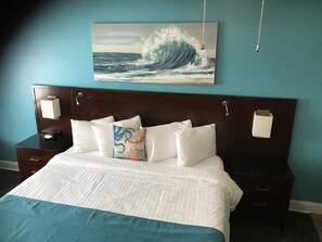 华丽客房, 1 张特大床 | 隔音、熨斗/熨衣板、免费折叠床/加床、免费 WiFi