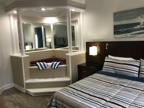 Presidentiële kamer, 1 kingsize bed | Geluiddichte muren, een strijkplank/strijkijzer, gratis extra bedden