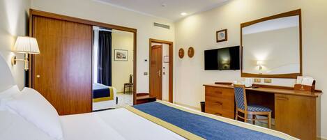 Minibar, in-room safe, desk, blackout curtains