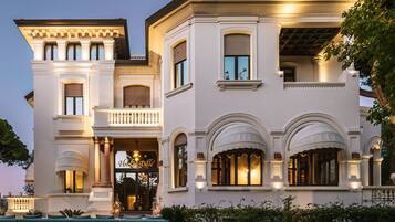 Fassade der Unterkunft