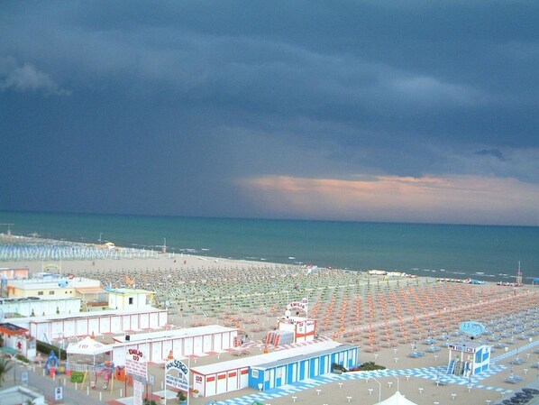 On the beach