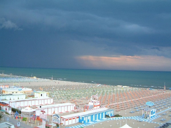 Aan het strand